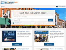 Tablet Screenshot of jobsinhayward.com